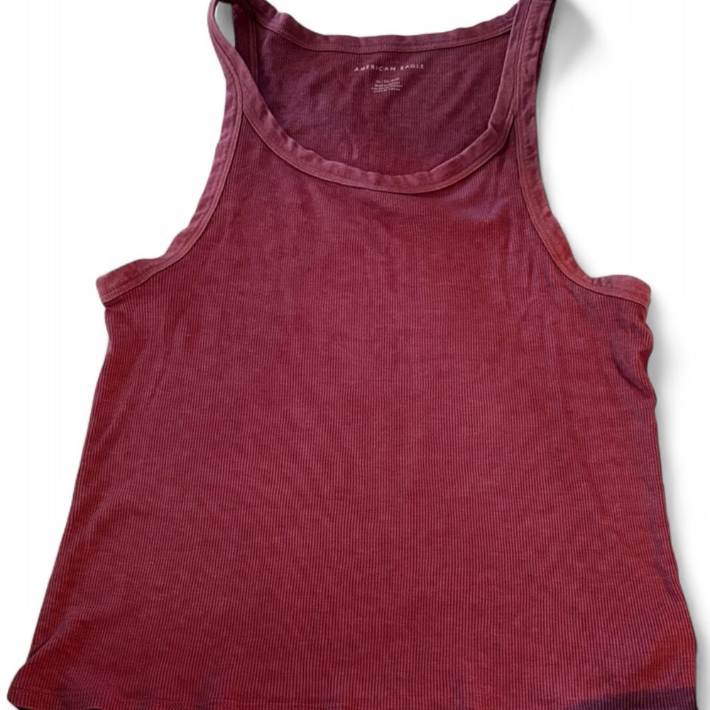 American Eagle Outfitters Deep Purple Tank Top